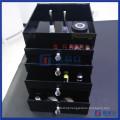 Wholesale Custom Black Acrylic Cosmetic Makeup Organizer